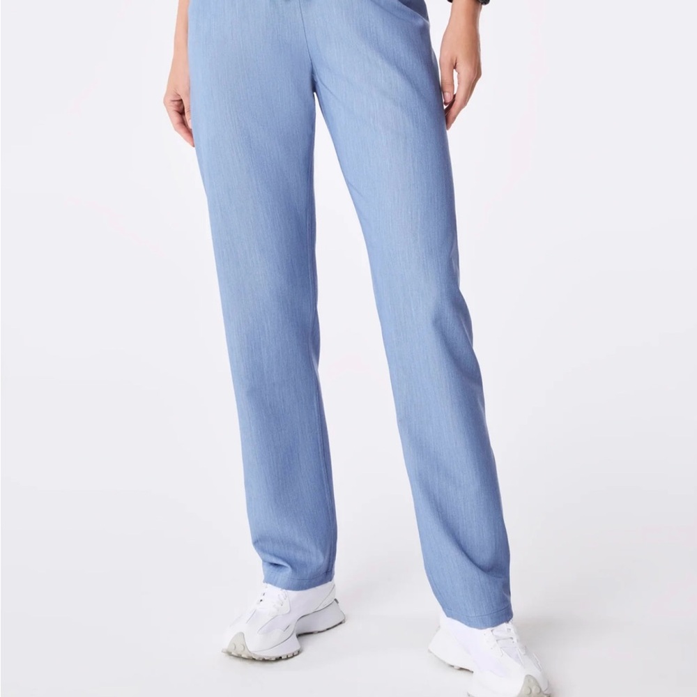 Figs Scrub Heather indigo Livingston HW Womens pants Large